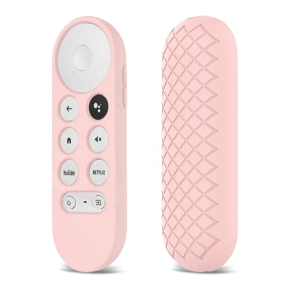 Hot Selling Cheap Wholesale High Quality Soft Silicone Case Google TV Voice Remote G9N9N non-slip Protective Cover