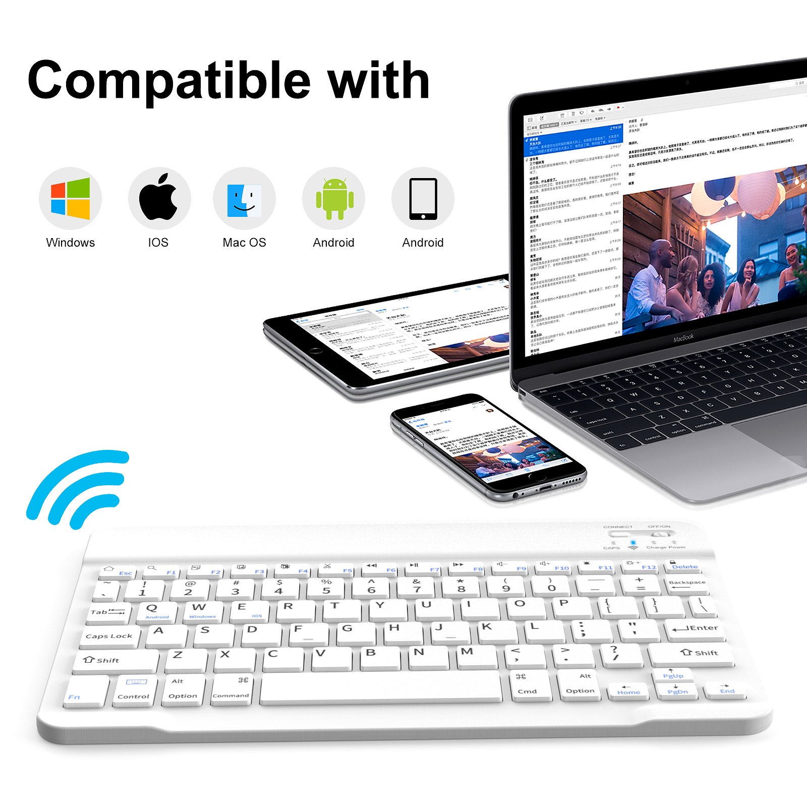 Kenke Wholesale Wireless Keyboard School Use Portable Ipad Keyboard Case Leather Protective Cover For Ipad 10th 10.9 Inch Case