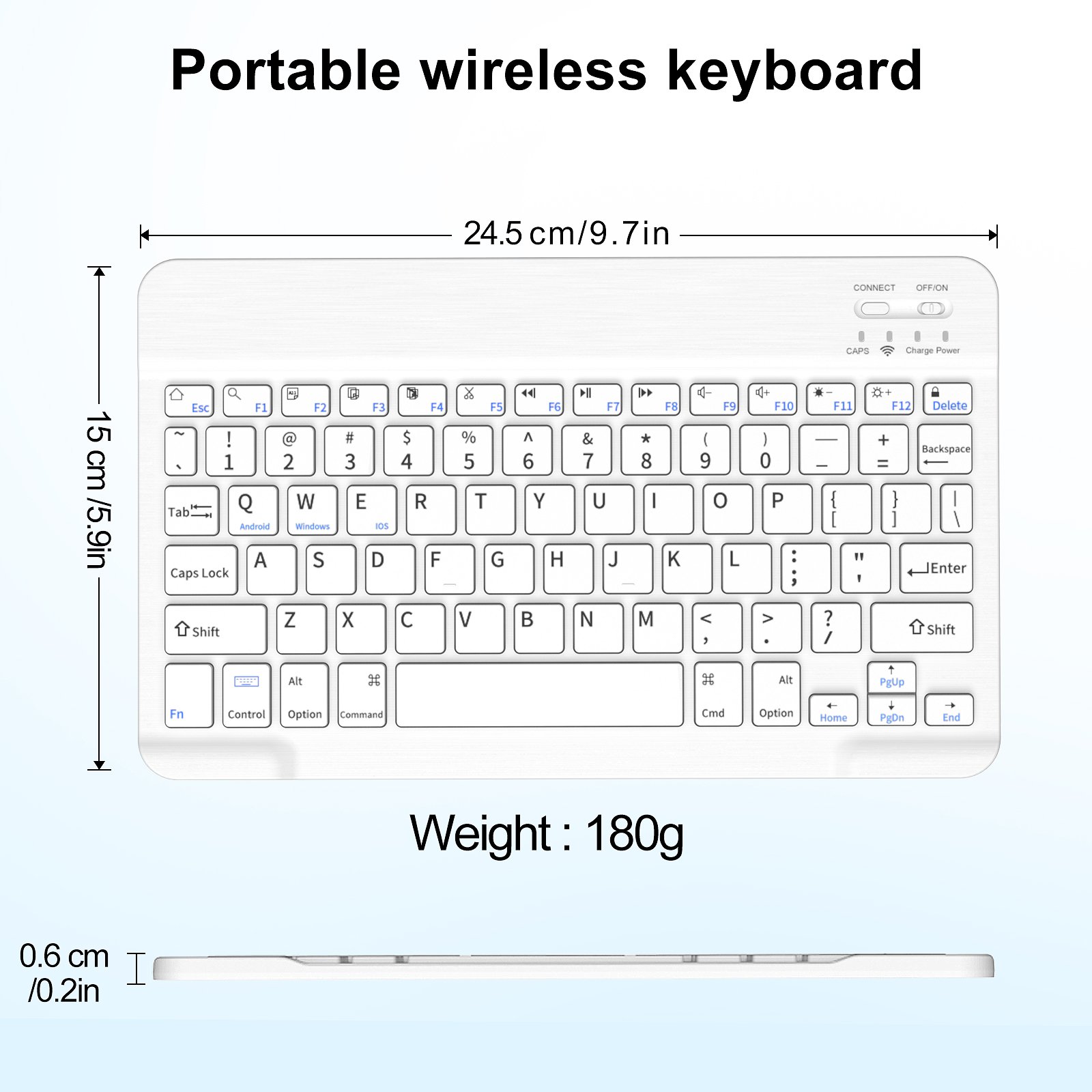 Kenke Wholesale Wireless Keyboard School Use Portable Ipad Keyboard Case Leather Protective Cover For Ipad 10th 10.9 Inch Case