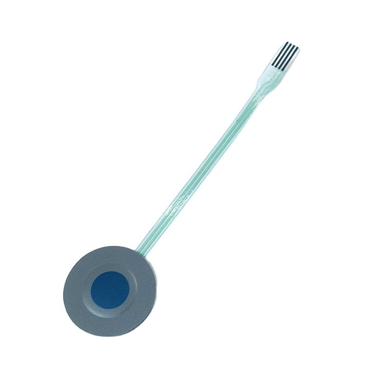 Factory design customize membrane keypad & keyboard tactile metal dome single button membrane switch kepyad with 3M468 adhesive