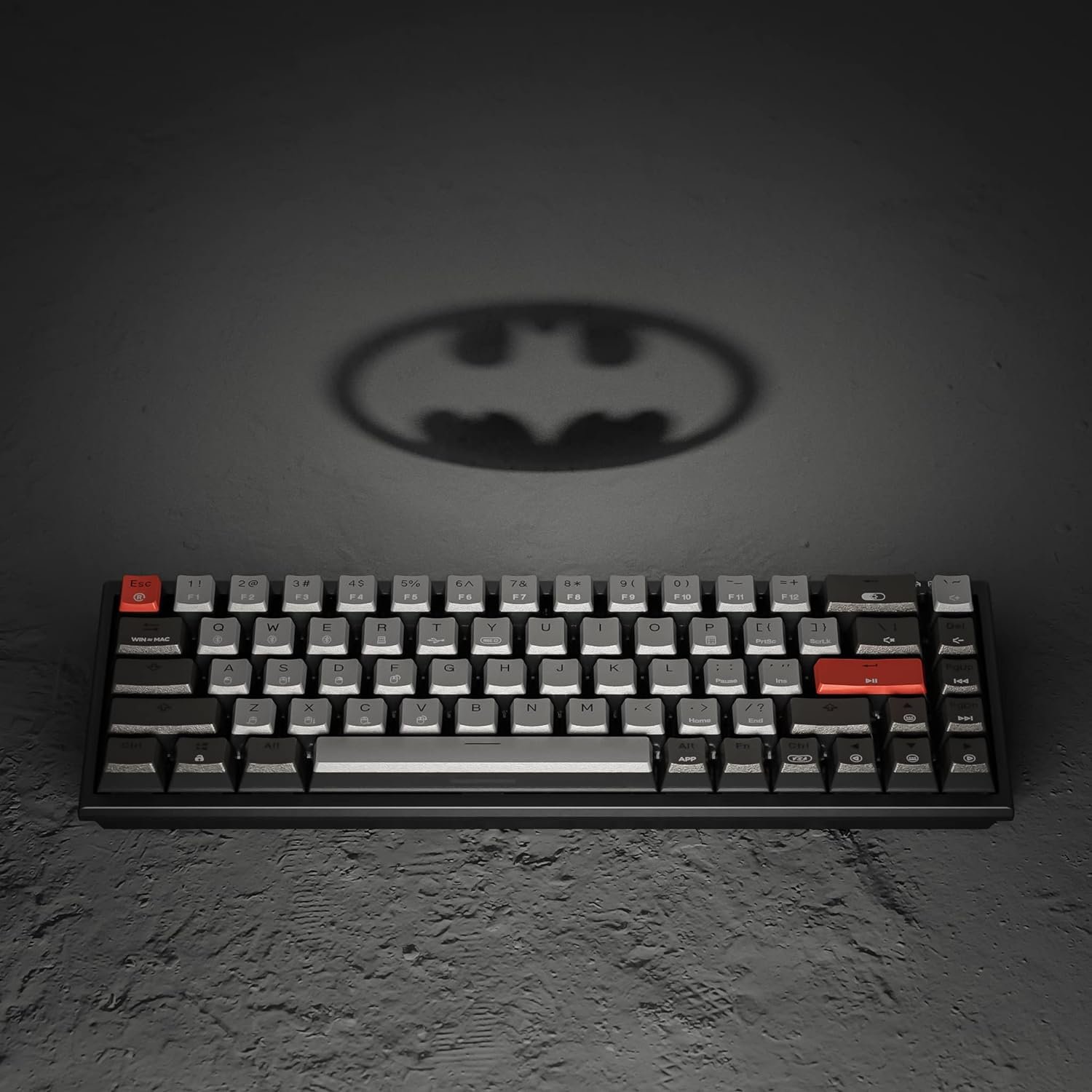 Hexgears X1 Pro 60% Keyboard 68 Keys Hot Swappable Anti-ghosting Wired Wireless BT Mini Gaming Mechanical Keyboard For Computer