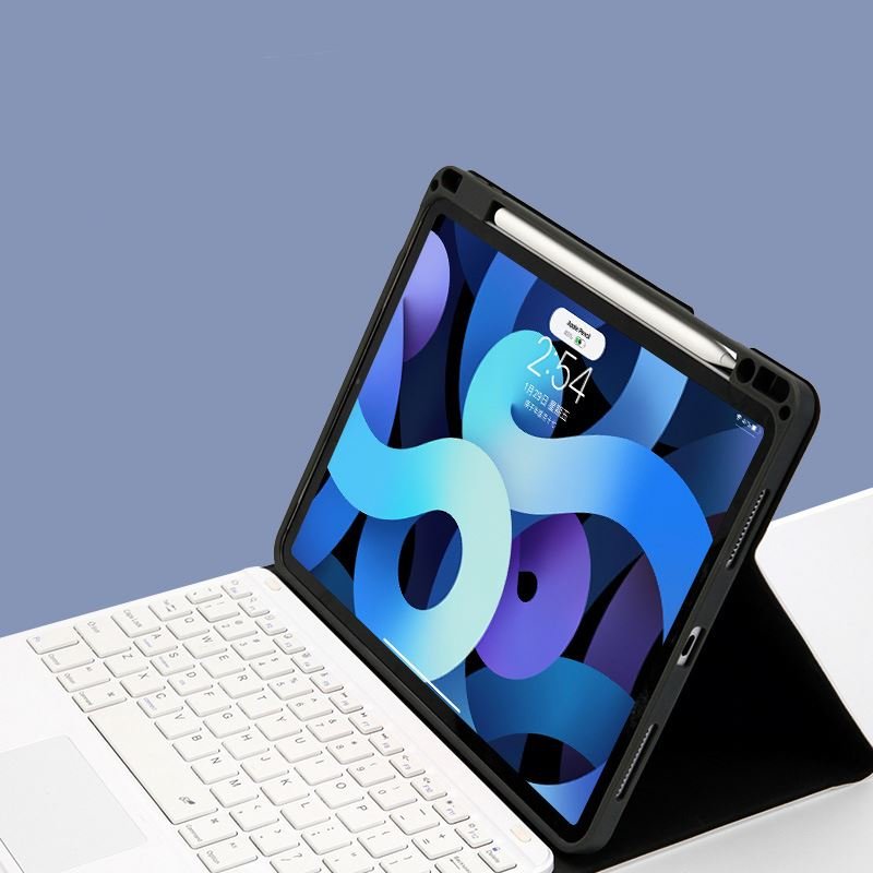 2023 Factory Smart Tablet case For iPad 10th 10.9 inch with Keyboard Soft Silicone For iPad 10 case