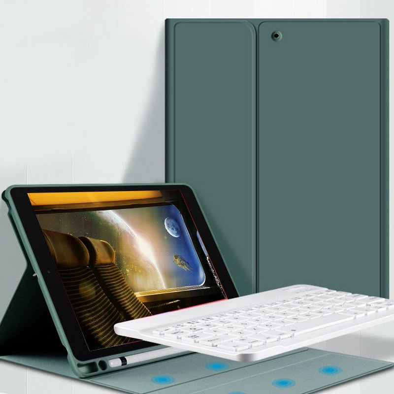 Hot selling mini wireless keyboard case cover for ipad 2017/2018 keyboard slim for ipad pro 9.7 Air 2 For Skin feel Ipad case