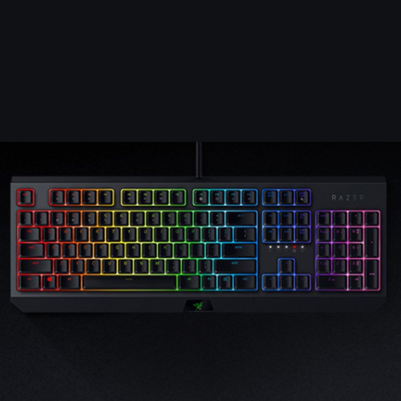 New Arrival Full Size Multifunction For Razer BlackWidow Green Switch Mechanical Black USB Wired Keyboards
