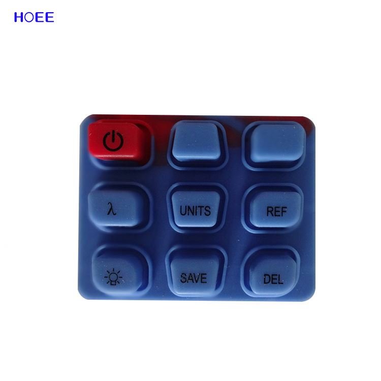 OEM waterproof sealed silicone rubber button key