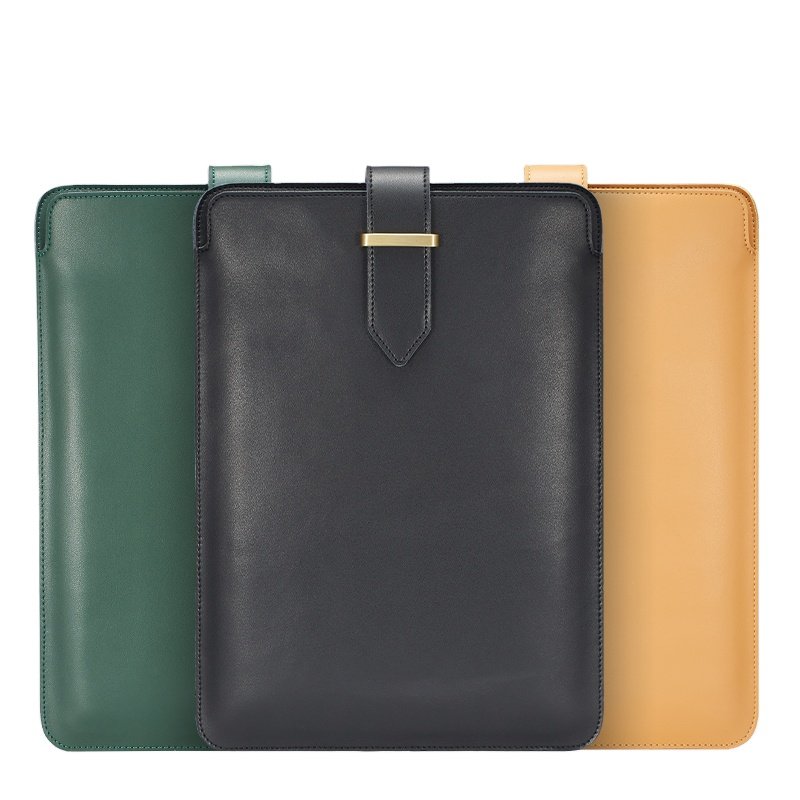 13 - 15.6 Inch Leather Laptop Sleeve Cover Laptop Sleeve Case Notebook Cover