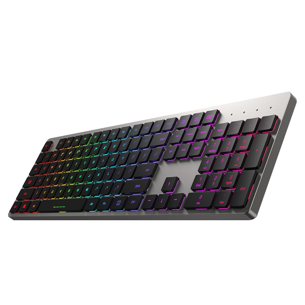 TOPSTYLE TKB-301 104 Keys Mechanical Keyboard RGB Backlights Alseamlessaeuropean Usb Desktop OEM Logo Color Box Package 1000 PCS