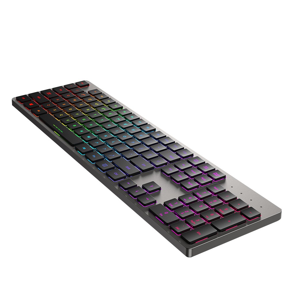 TOPSTYLE TKB-301 104 Keys Mechanical Keyboard RGB Backlights Alseamlessaeuropean Usb Desktop OEM Logo Color Box Package 1000 PCS