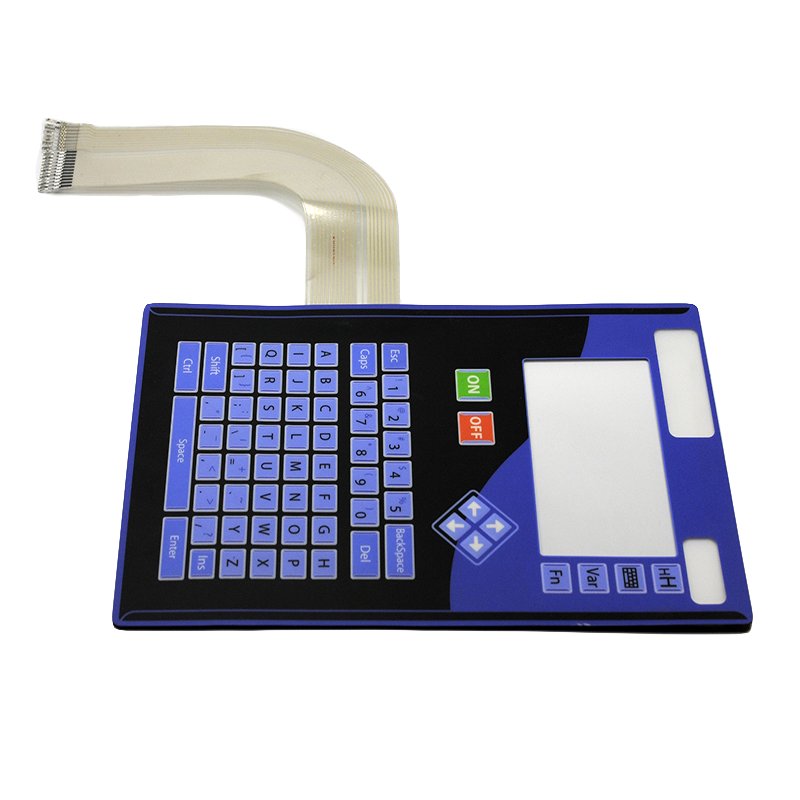 Remote Controller Digital Printing Overlay Membrane Display Price Membrane Switches Keypad Keyboard Panel Customize Silicone