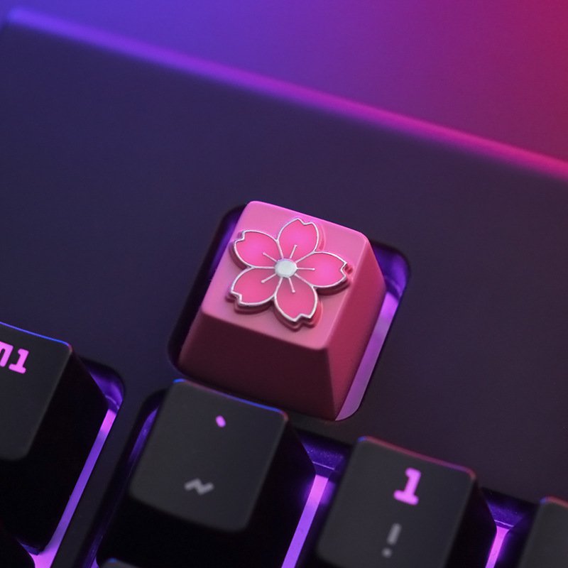 Version C keystone metal special design Gaming mechanical switch keyboard keycaps gaming feature