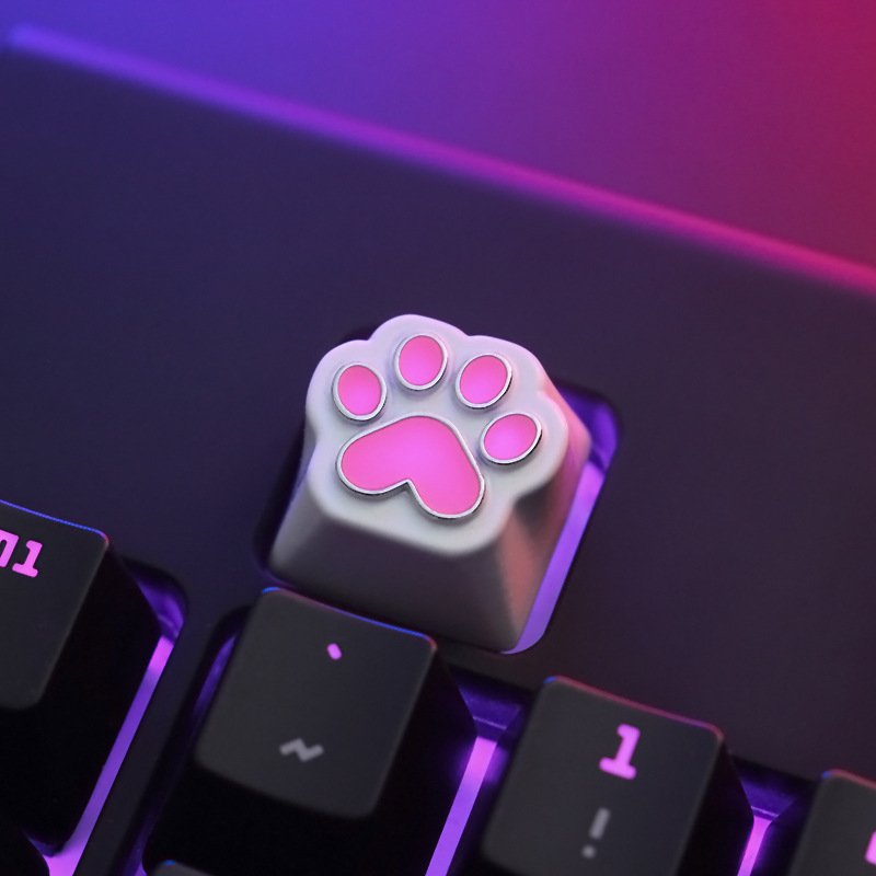 Version C keystone metal special design Gaming mechanical switch keyboard keycaps gaming feature