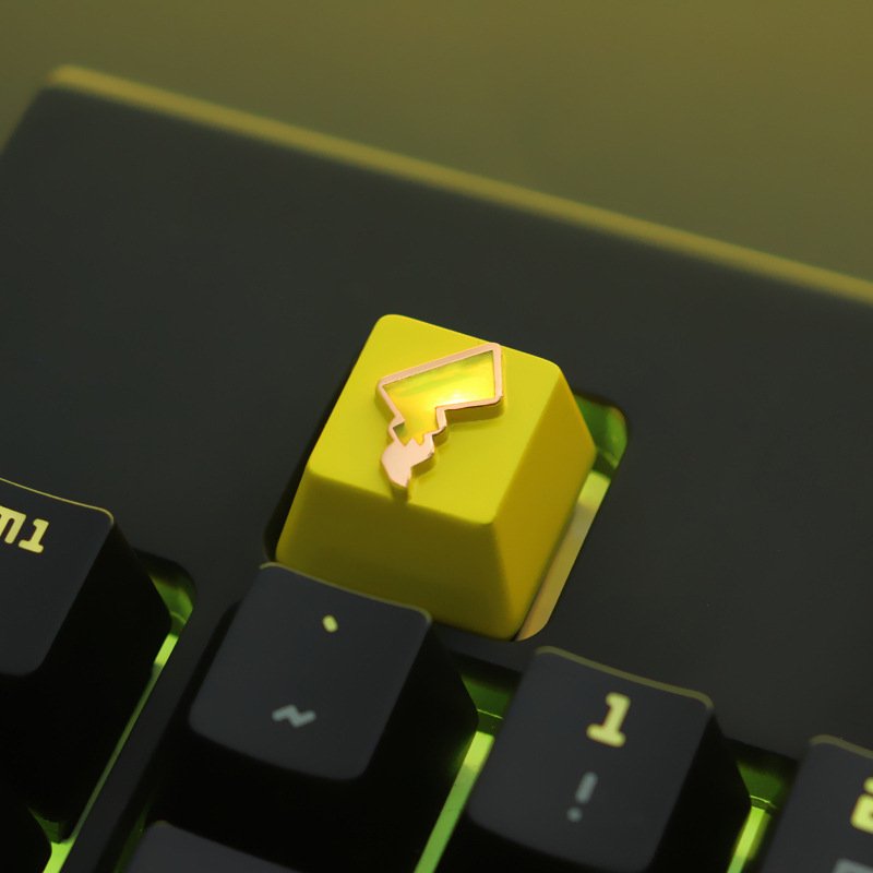 Version C keystone metal special design Gaming mechanical switch keyboard keycaps gaming feature