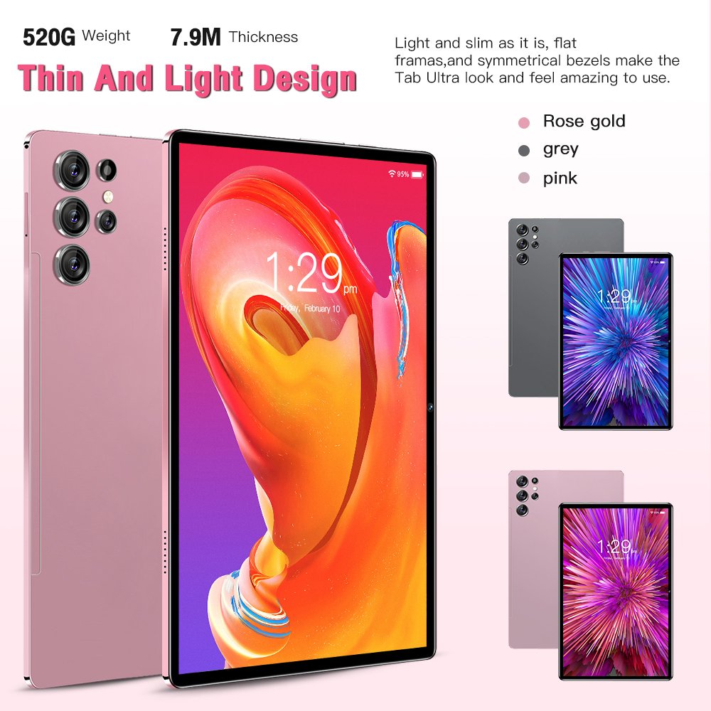 Tab Ultra Tablet 12 Inch Large Screen Mobilephone Dual Card Dual Standby 5g Smartphone Tablet Cellphone Support Logo Customized