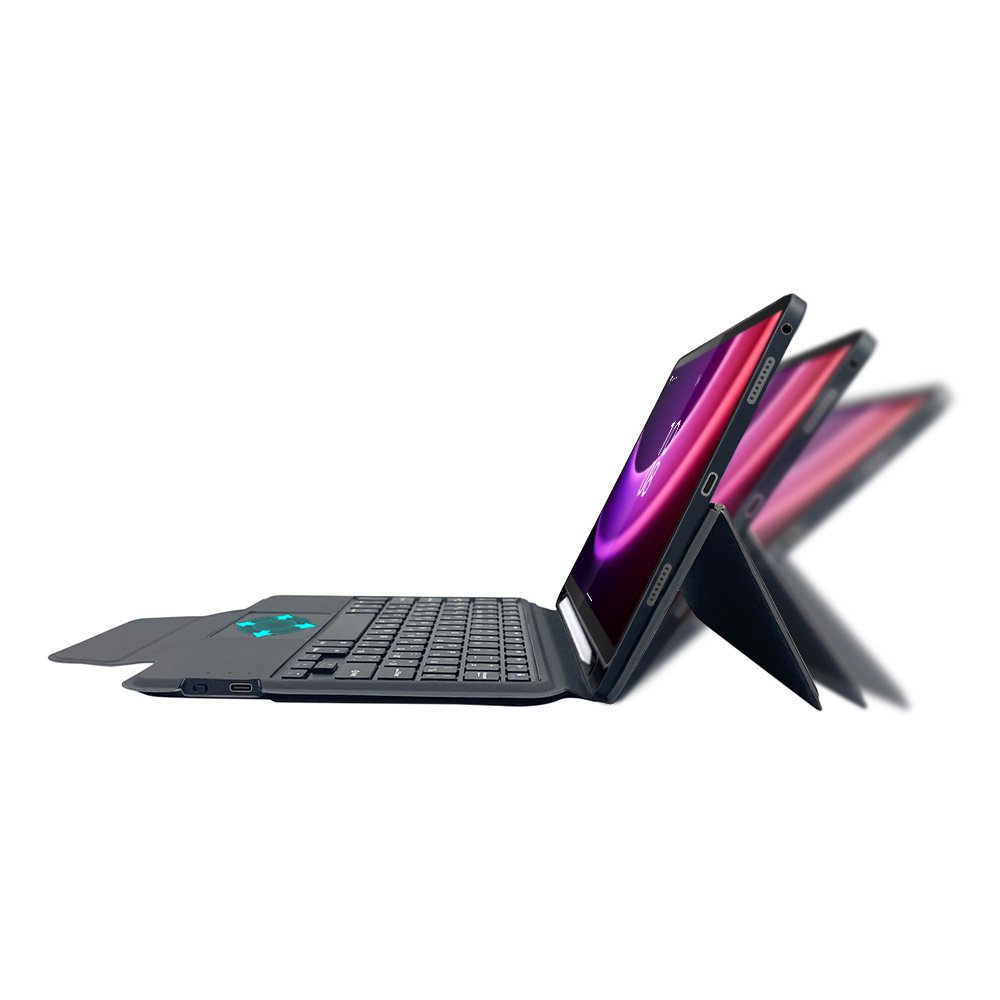 Rotating magic touchpad combo wireless keyboard tablet case For Lenovo Tab P11 2nd gen 11.5
