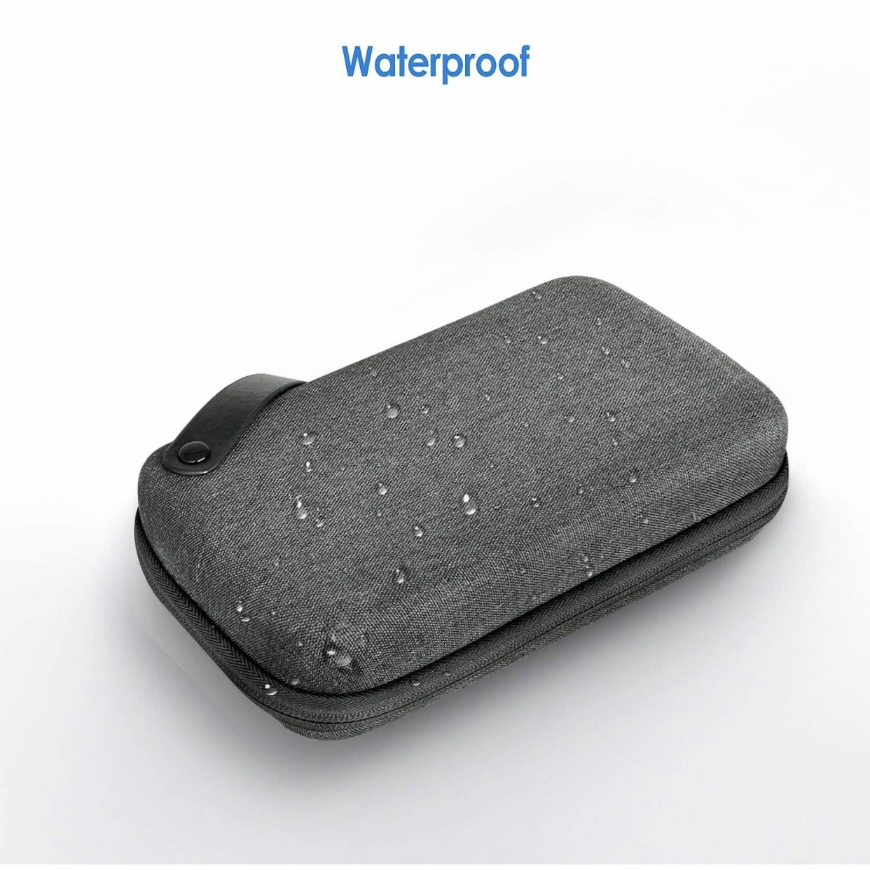 EVA Hard Shell Travel charger cable Organizer Case Portable Electronic Pouch Gadget Bag for MacBook Power Adapter Chargers