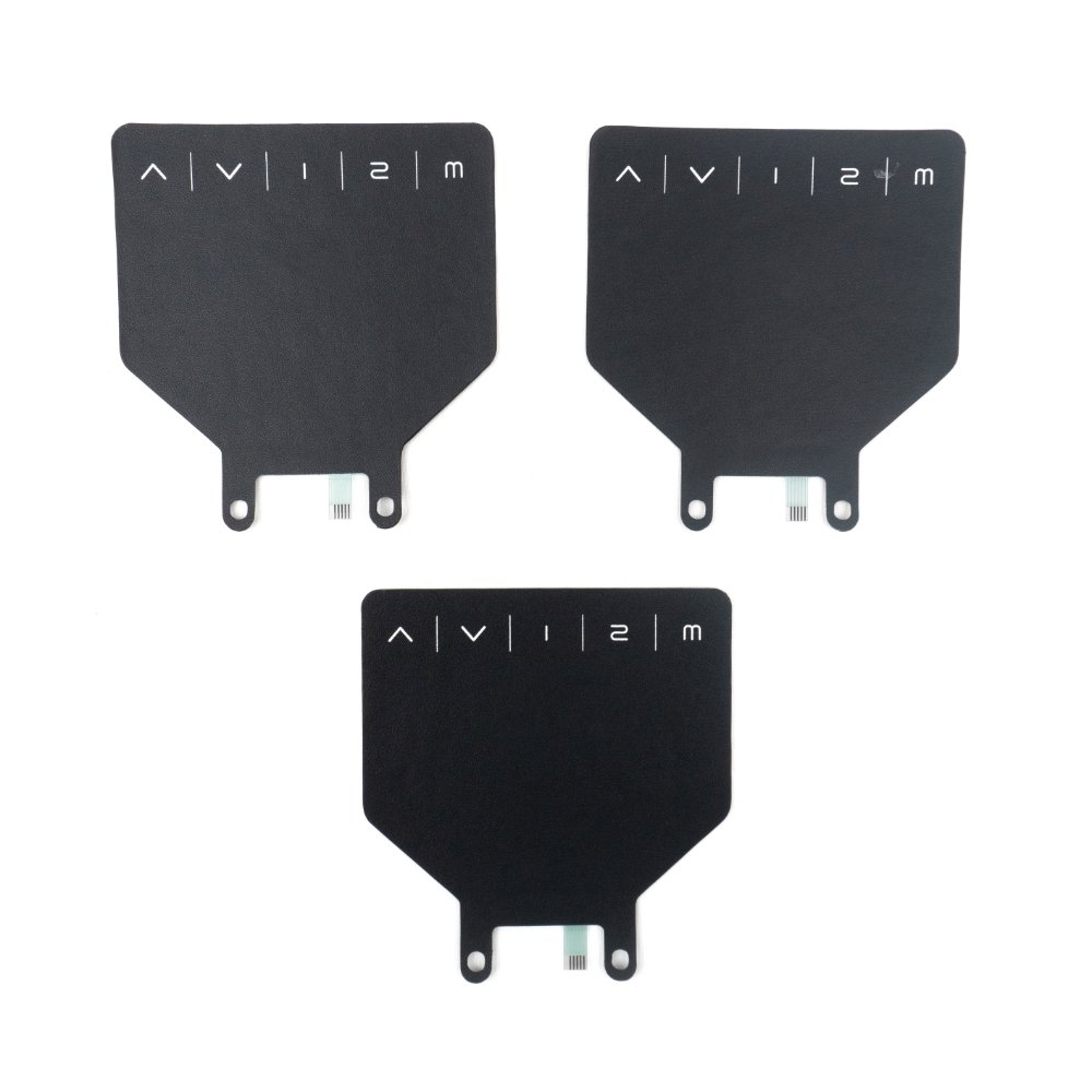 Home Use Touch Control Oven Membrane Switch Keyboard Style Remote Controller for Blood Pressure Instrument Panel