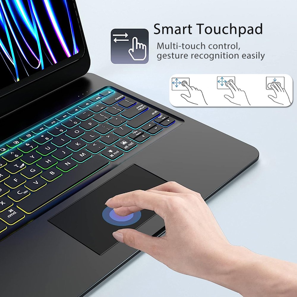 Wholesale Price Scissor Switch Keyboard Portable Bt Wireless Magic Keyboard For Ipad Air 13 Pro 12.9nch