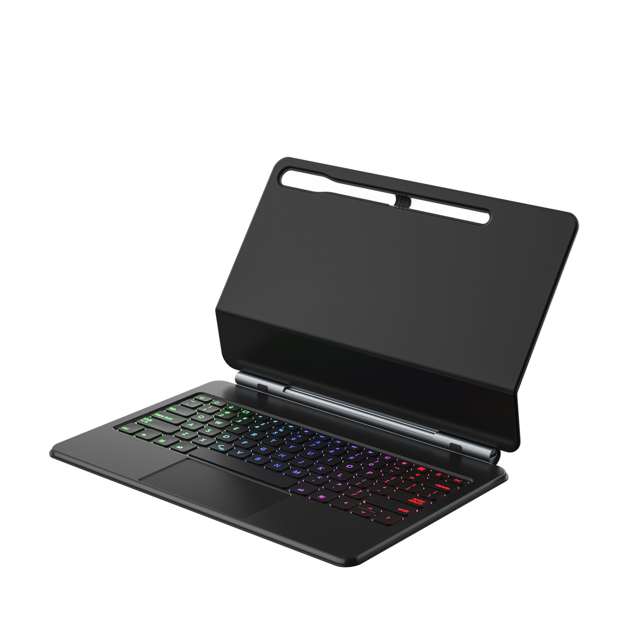 For Samsung Galaxy Tab S9 S8 S7 Plus Magic Keyboard Case for Galaxy Tab S7 S9 FE Plus Magnetic Keyboard Cover with Backlit