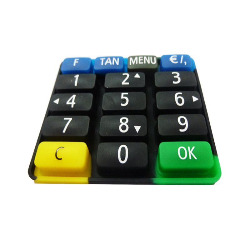 Customize High Quality Silicone Rubber Membrane Keypad Button Keycaps