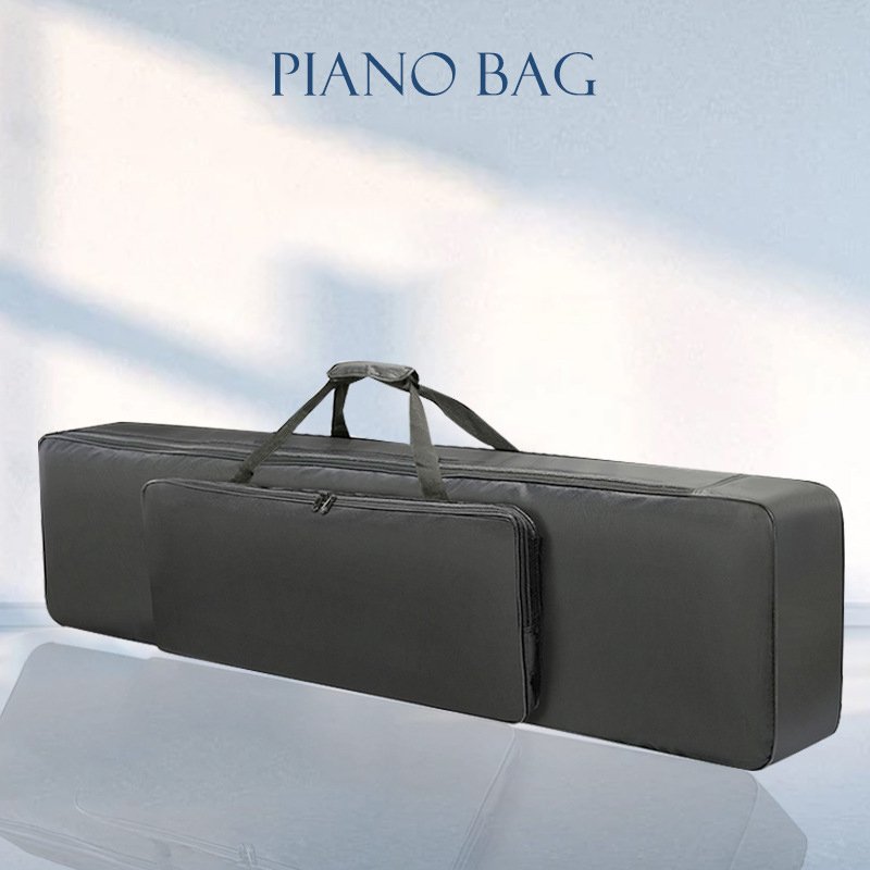 Custom 600D Oxford Keyboard Bags Polyester Foldable Piano 88 Keys With Bags Electronic Piano Storage Totebags Instrument Bags