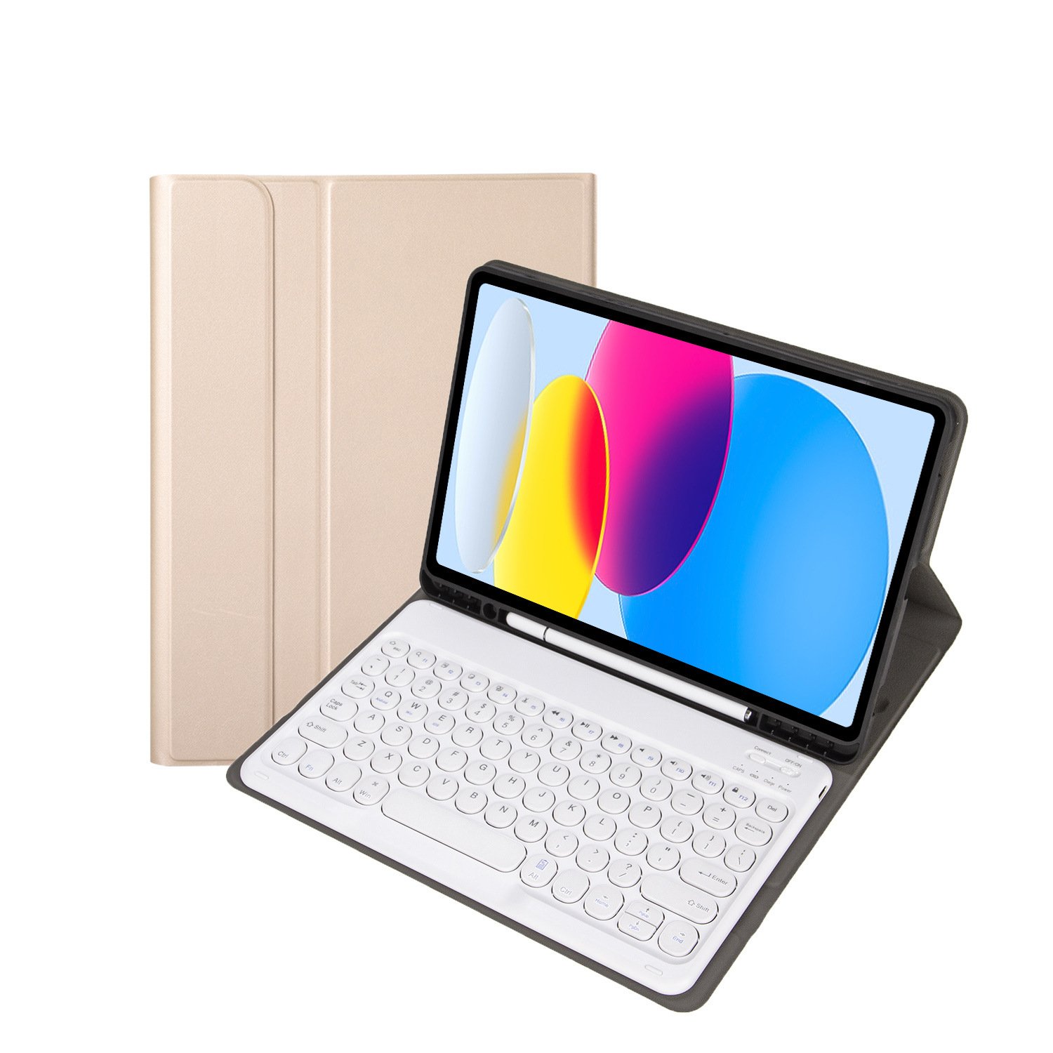 stand tablet keyboard case for ipad 10th gen 10.9 inch 2022