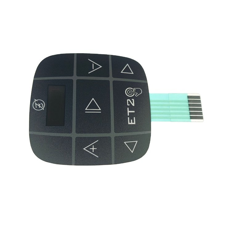 Factory Customized capacitive touch membrane switch Keypads & push botton keyboard for controller