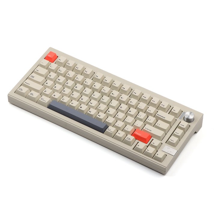 CIDOO V75 VIA quake matte Mechanical Keyboard 75 Keys Gasket triple mode matte switch cnc aluminum case