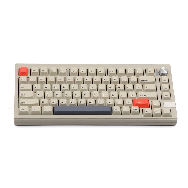 CIDOO V75 VIA quake matte Mechanical Keyboard 75 Keys Gasket triple mode matte switch cnc aluminum case