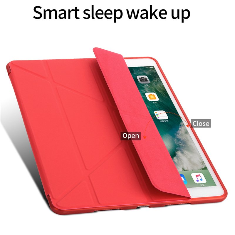 Custom For ipad Air 2 Case PU+TPU Smart Cover For ipad Case With Keyboard Foldable Kickstand Protective Cover Case for ipad 10.2