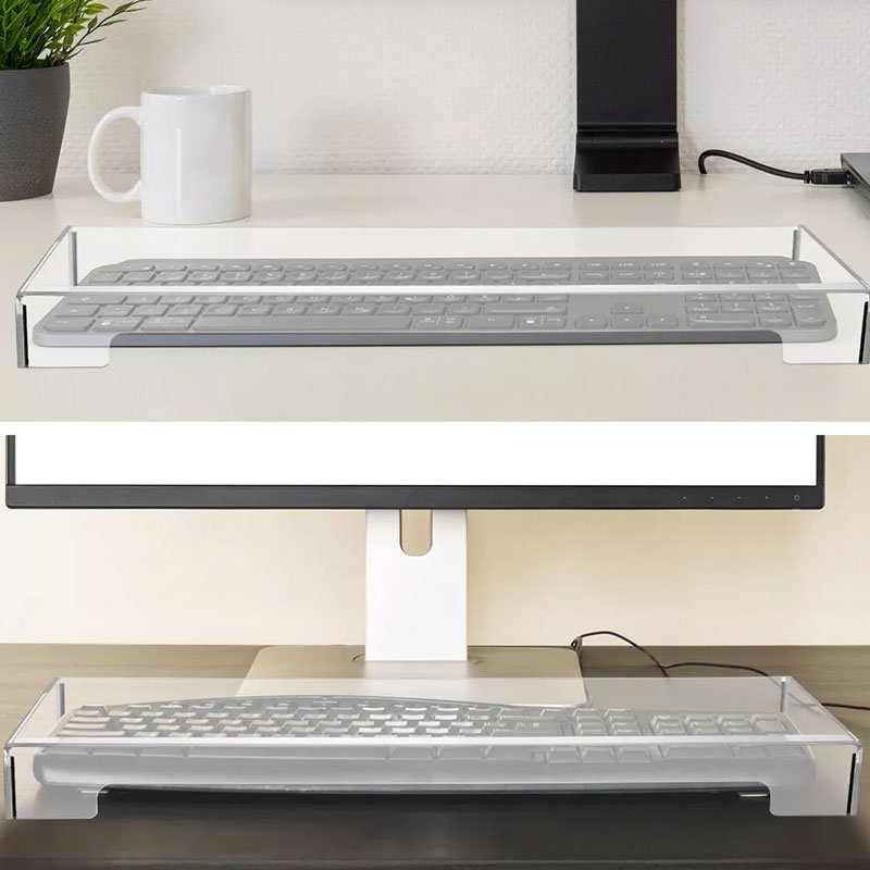 Factory Custom Keyboard Dust Cover Acrylic Office Laptop Computer Clear Keypads