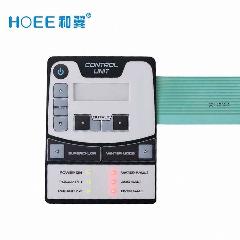 High Quality Tactile Button Membrane Keyboard LED Membrane Switch Actuation Force Customized Custom Cable Length Screen Printing