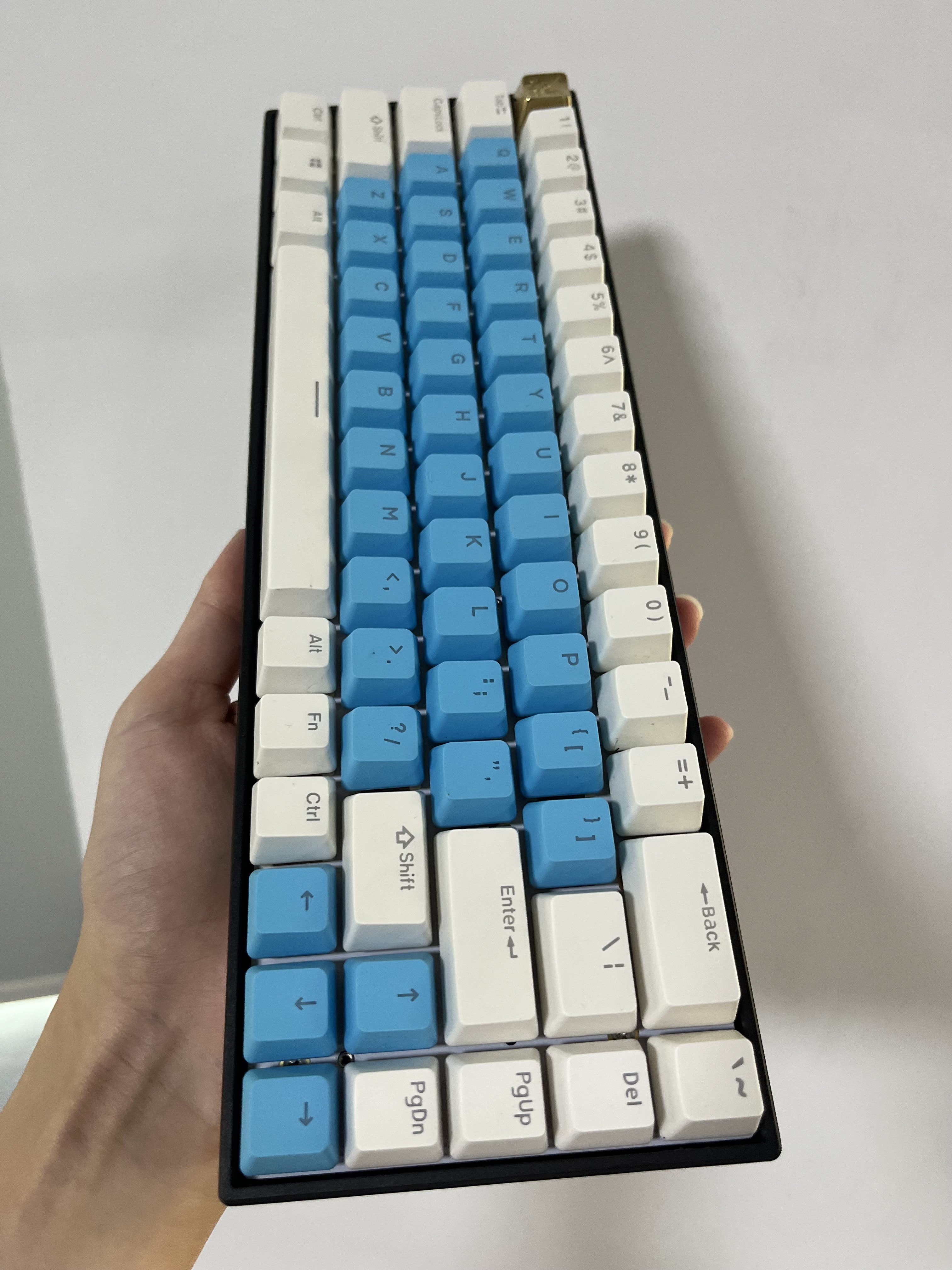 new arrival wired vision magnetic hall effect rapid trigger 68 keys mechanical keyboard