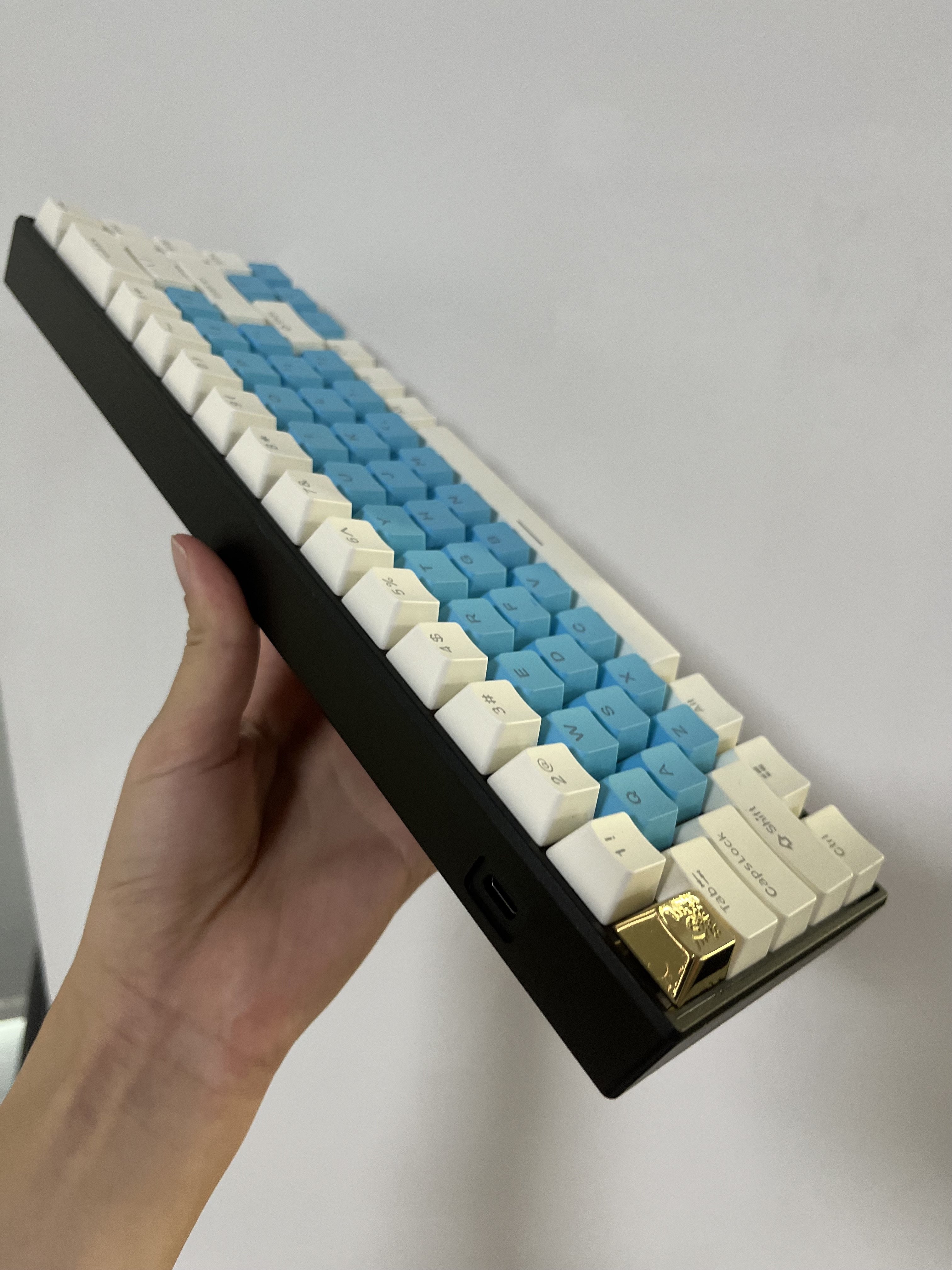 new arrival wired vision magnetic hall effect rapid trigger 68 keys mechanical keyboard