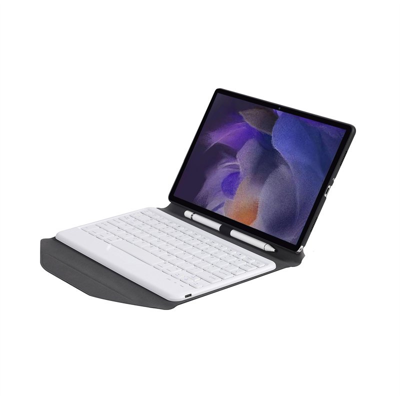 Wholesale Tablet Case Wireless Bt Keyboard Tablet Leather Cover For Samsung Galaxy Tab A8 X200 X202 10.5 Inch 2021