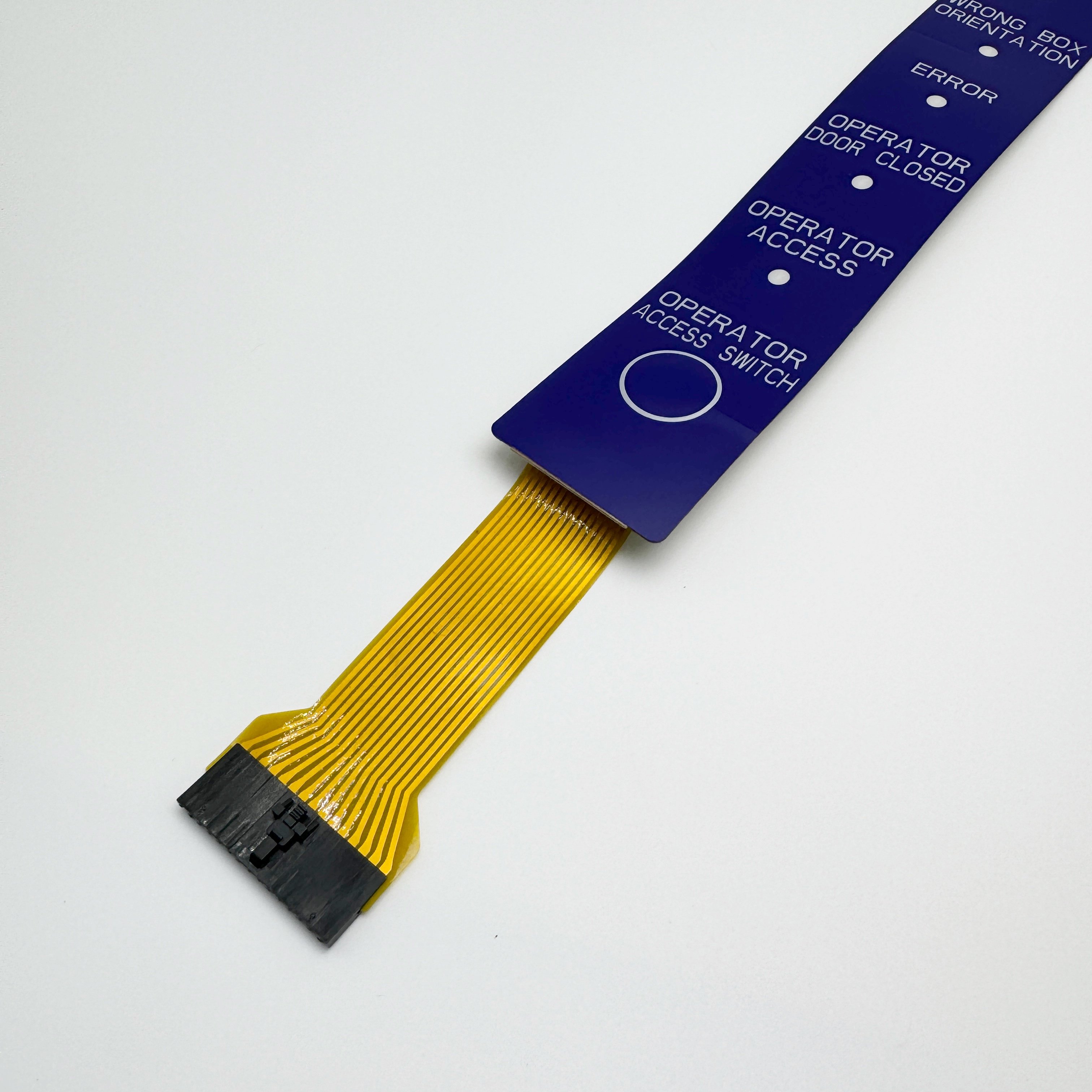OEM ODM High Quality Customizable Tactile Flexible Film Membrane Switch Customizable Keypad Keyboard Button Control Panel