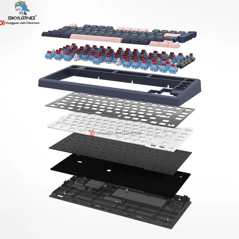 Skyloong Hot Selling Competitive Price Keyboard Switch Oem 75 Mechanical Keyboard High Quality Gaming Keyboard Manufacturer