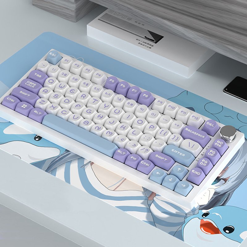 Oem Keyboard Gaming Custom Multifunction 82 keys mechanical keyboard Bluetooth USB Wired Wireless 3 In 1 Mode Keyboard
