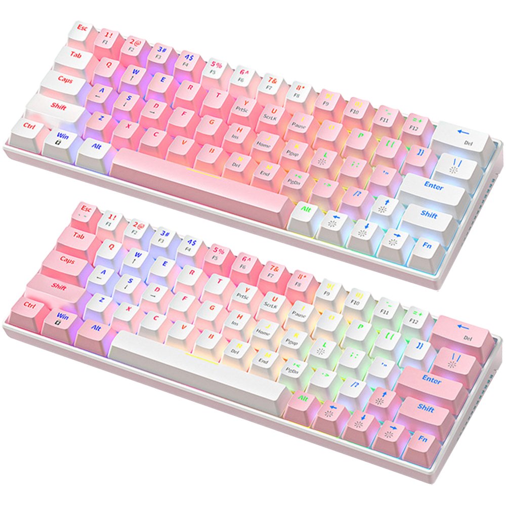 SAMA OEM Mechanical Keyboard Plastic Compact RGB Light PC Computer Laptop Switch Teclado Clavier Gaming Keyboard