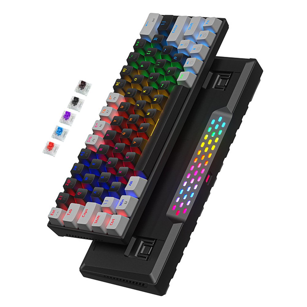 SAMA OEM Mechanical Keyboard Plastic Compact RGB Light PC Computer Laptop Switch Teclado Clavier Gaming Keyboard