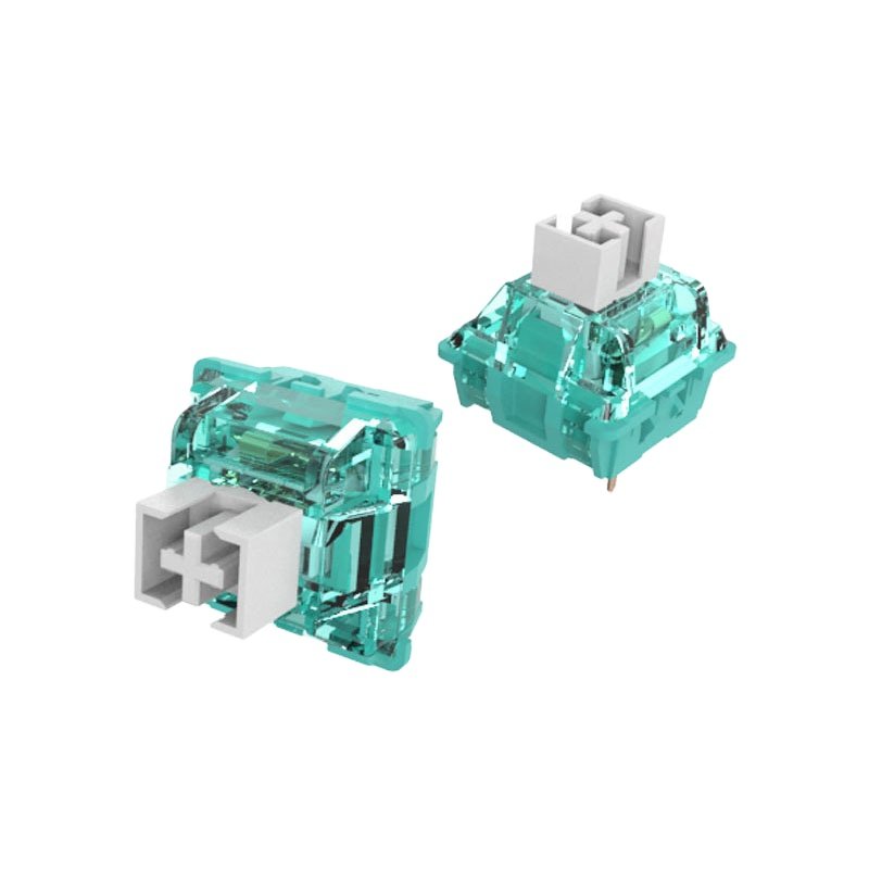 Linear Brown & Blue Mechanical Keyboard Switches for Gaming & Typing