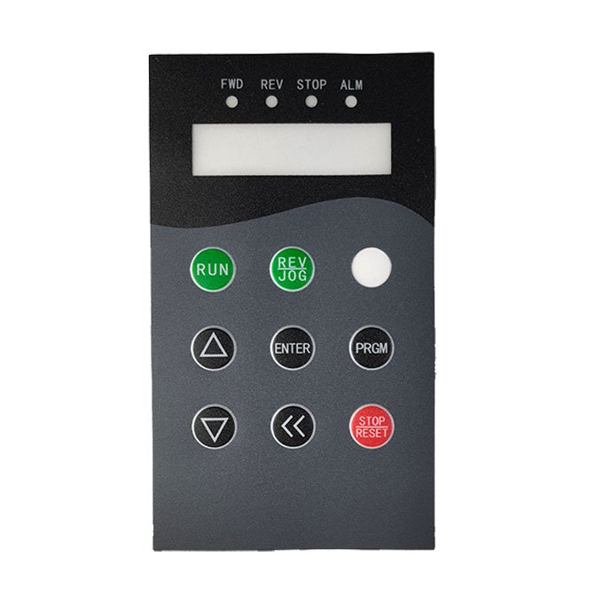 Custom Medical Equipment Key Panel PC Film Membrane Switch PVC Membrane Switch for Frequency Converter Keypad