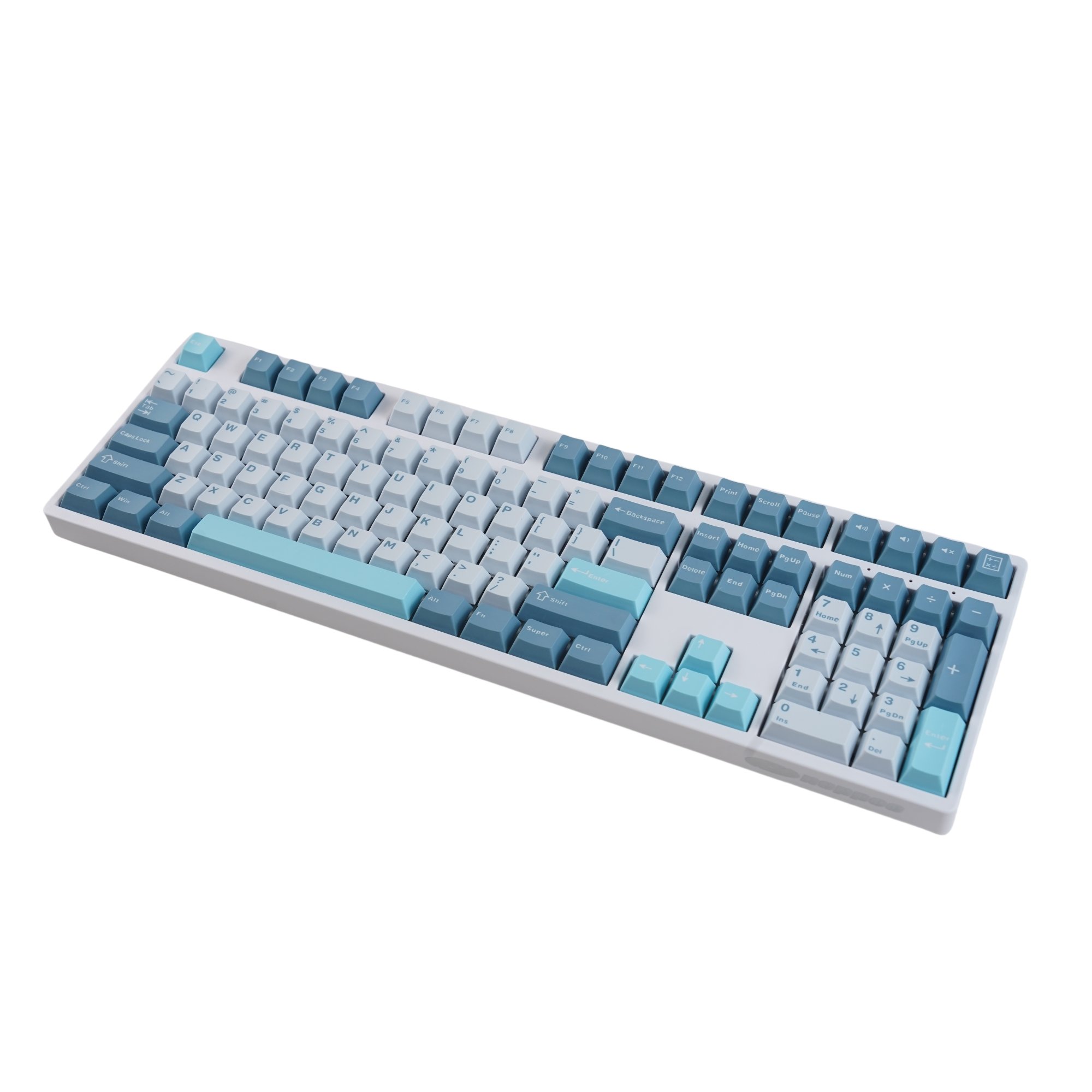 KC108 Wireless Three Mode Mechanical Keyboard Classic 108 Keys Layout Full Size Hot Swap RGB Keyboard for Gaming Office