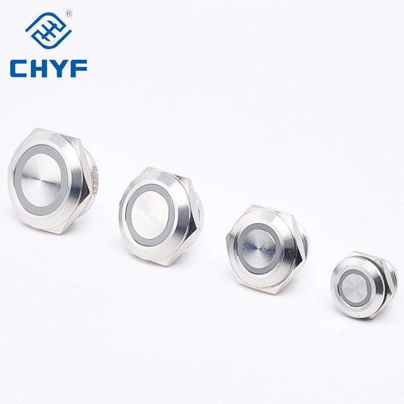 12/16/19/22mm Custom Touch The Ultra Short Metal Button Self Reset Ultra Thin Switch Micro Waterproof Metal Push Button Switch