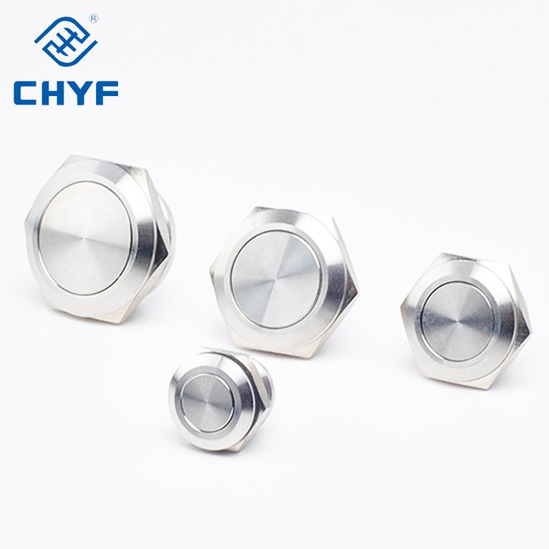 12/16/19/22mm Custom Touch The Ultra Short Metal Button Self Reset Ultra Thin Switch Micro Waterproof Metal Push Button Switch