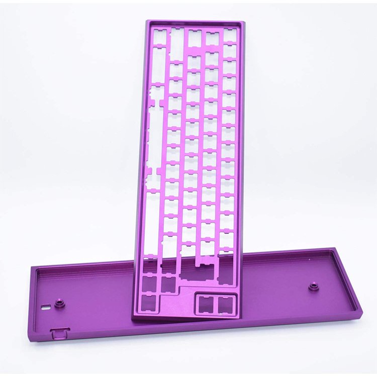 CNC Keyboard Mechanical Keyboard Computer Accessories Oem Metal Parts Anodize Custom Colors