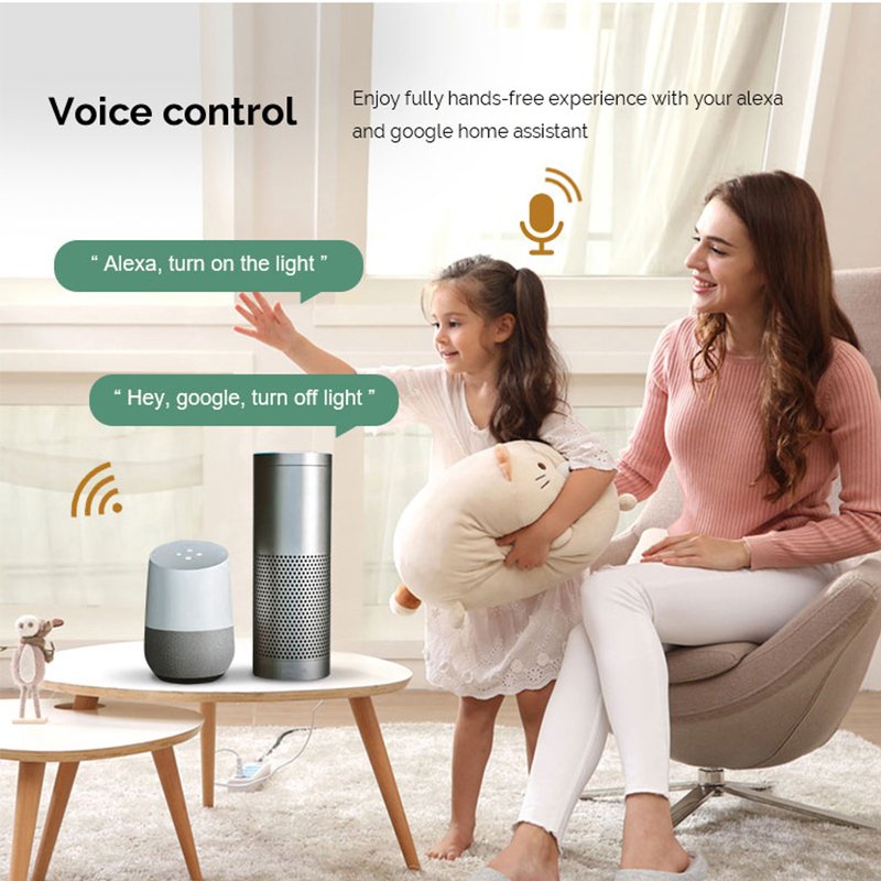 Apple HomeKit US Smart Switch Touch 1/2/3/4 Gang Smart Home Alexa Google Home With Neutral