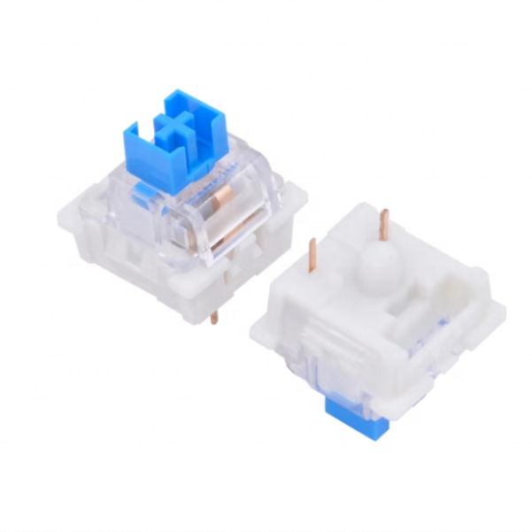DIY OEM Customize Transparent Computer Switch Black Brown Blue Red Yellow Green Color SMD Computer Mechanical Keyboard Switch