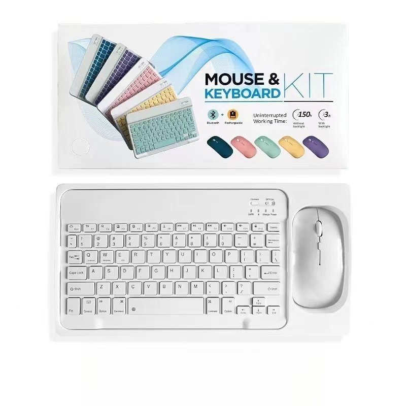 Factory OEM10 "Wireless BT dual Mode keyboard and Mouse set Rechargeable keyboard and mouse set