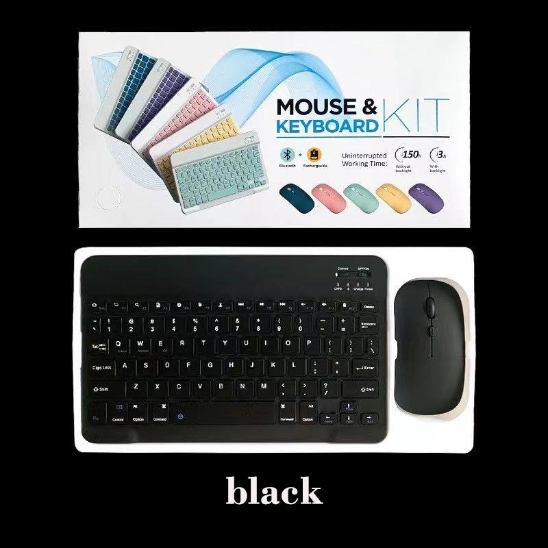 Factory OEM10 "Wireless BT dual Mode keyboard and Mouse set Rechargeable keyboard and mouse set