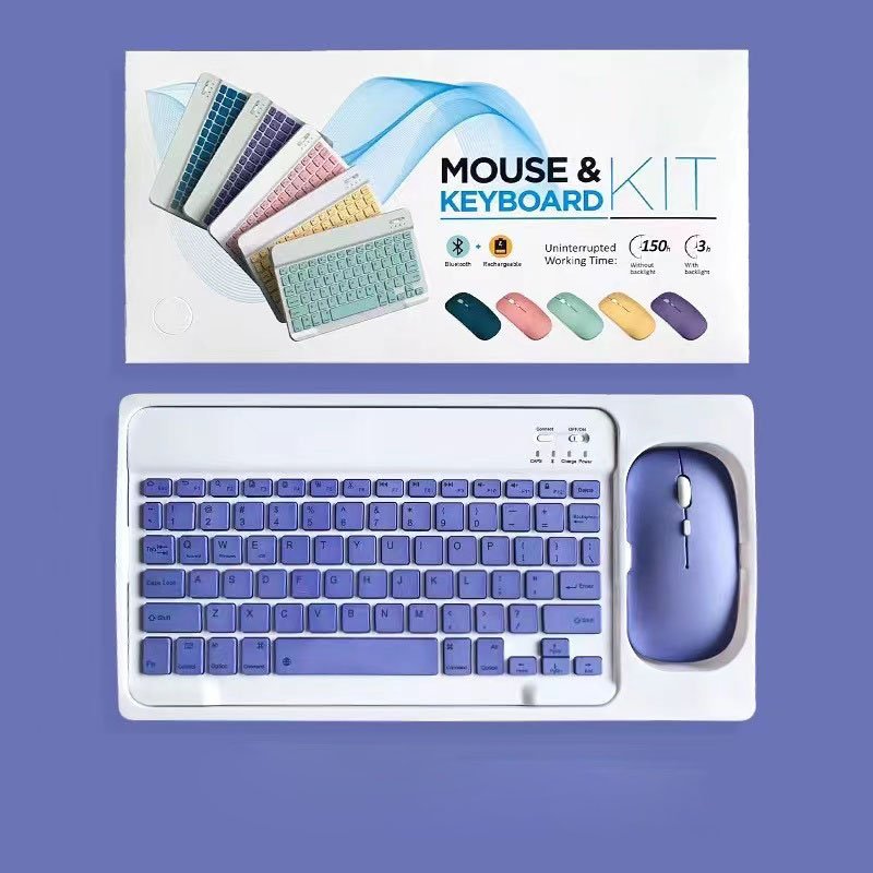 Factory OEM10 "Wireless BT dual Mode keyboard and Mouse set Rechargeable keyboard and mouse set